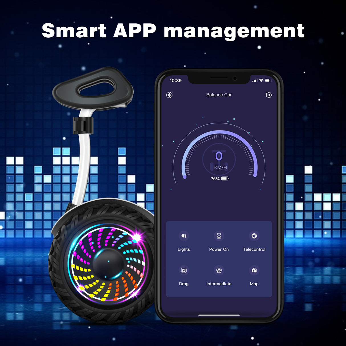 Scooter autoequilibrado K8