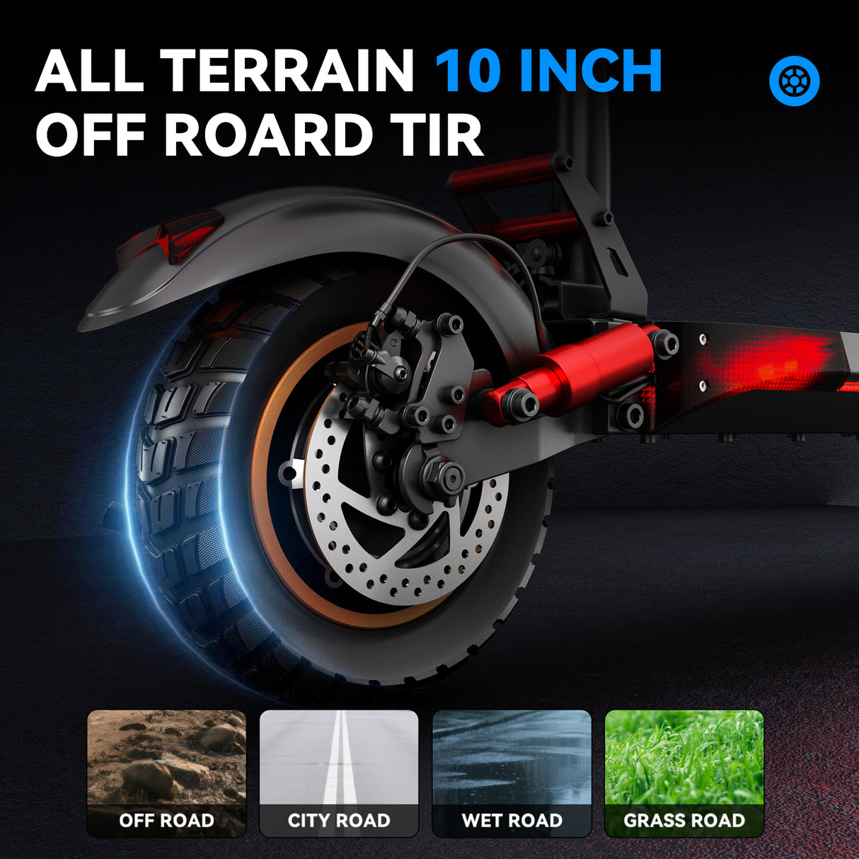 M4 Electric Scooter for Adults with seat 25-30 mph Fast Speed 31-37 Miles Long Range 800W Power Heavy Duty 300+ lbs 10 Inch Off Road Foldable e Scooter Mobility e Scooters for Girls Men Teens Commuter