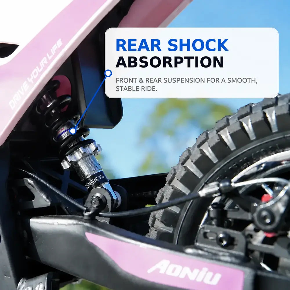 AONIU K2 Electric Dirt Bike for Kids Ages 3-12