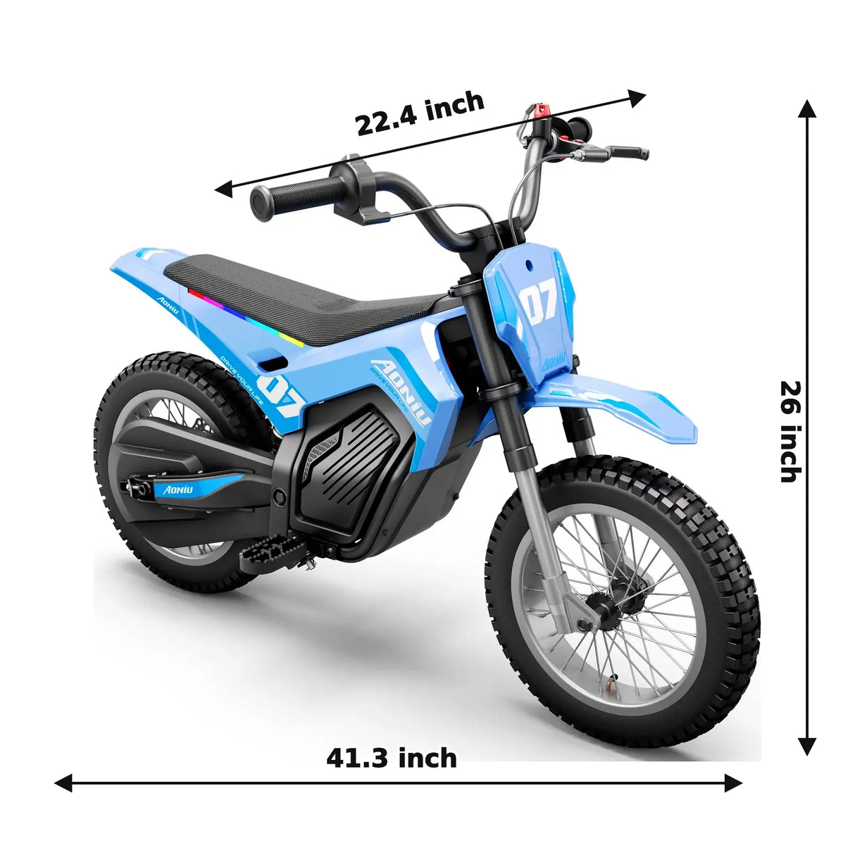 AONIU K2 Electric Dirt Bike for Kids Ages 3-12