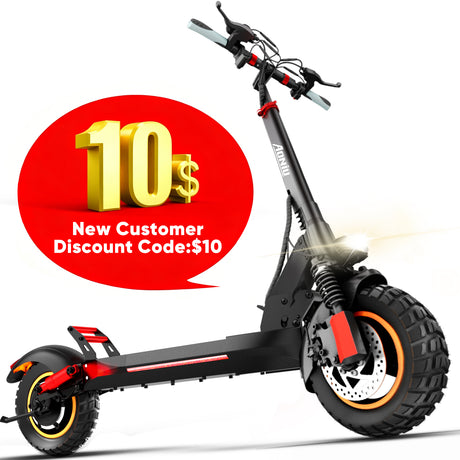 M4 Electric Scooter for Adults with seat 25-30 mph Fast Speed 31-37 Miles Long Range 800W Power Heavy Duty 300+ lbs 10 Inch Off Road Foldable e Scooter Mobility e Scooters for Girls Men Teens Commuter