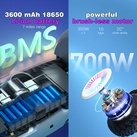 Scooter autoequilibrado K8