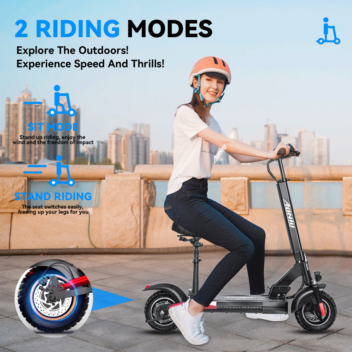 M4 Electric Scooter 10AH