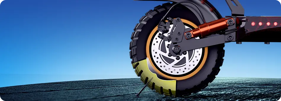 AONIU M4 electric scooter 10-inch pneumatic tire