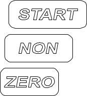 TF-100 start mode indicators