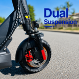 Aoniu M4 ELectric Scooter 37 Miles Max Range, 48V 15Ah