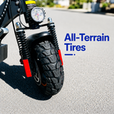 Aoniu M4 ELectric Scooter 37 Miles Max Range, 48V 15Ah