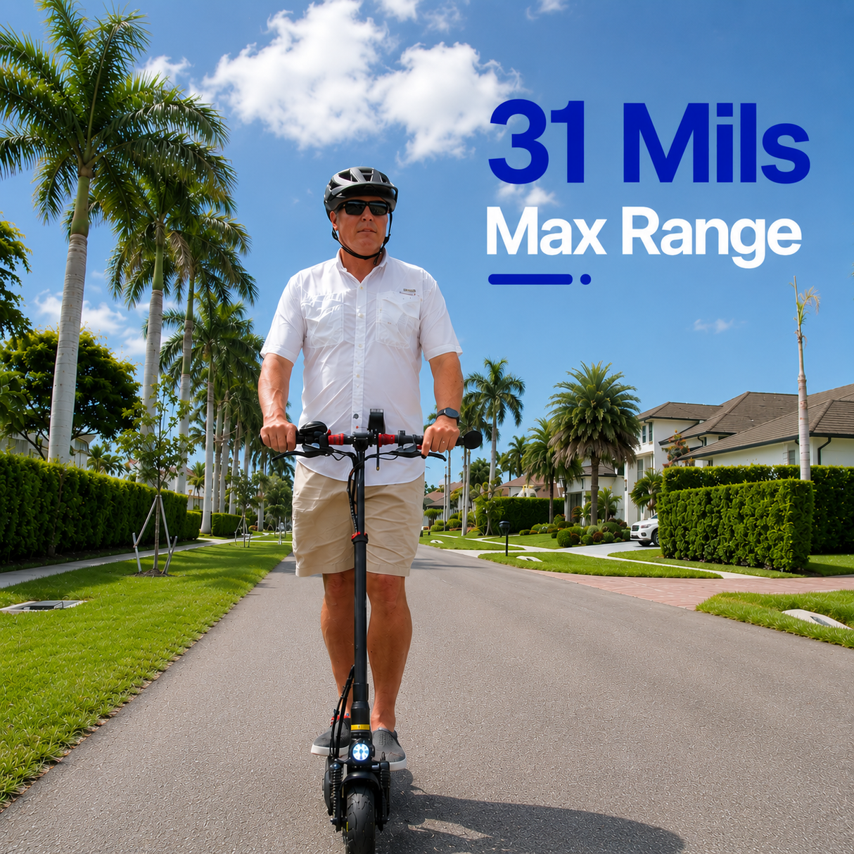 AONIU M4 Electric Scooter 800W Peak Power, 30MPH, 48V 15Ah (Canada)