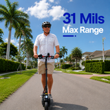 AONIU M4 Electric Scooter 800W Peak Power, 30MPH, 48V 15Ah (Canada)
