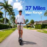 Aoniu M4 ELectric Scooter 37 Miles Max Range, 48V 15Ah